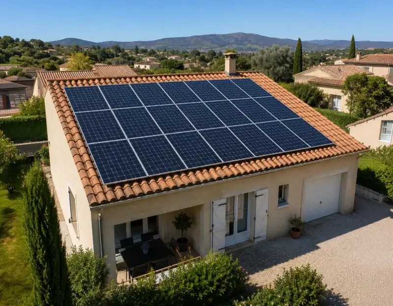Prime à l'autoconsommation panneaux solaires La Roche-de-Glun — aide financière de l'État